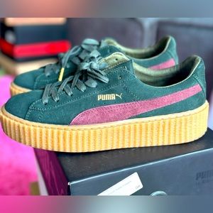 Puma Creeps Rihanna Fenty Suede Green
